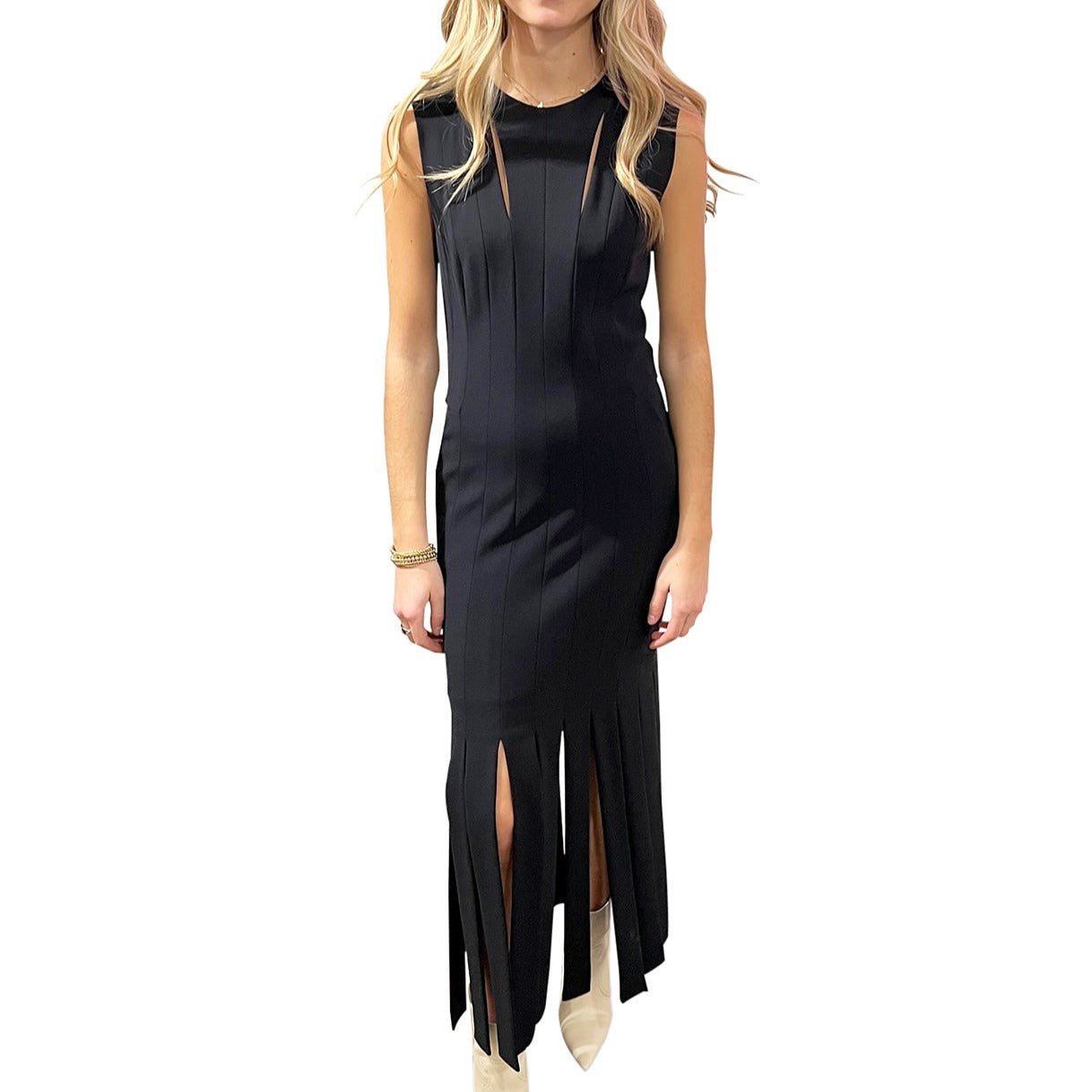 Tamara Mellon fringe dress