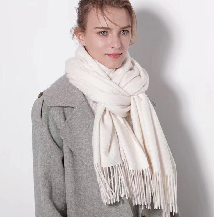 Brittney Wrap Cream Cashmere