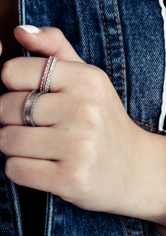 Hollie Mini Band Silver