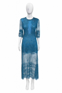 Blue Lace Dress