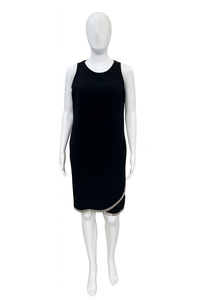 Giorgio Armani Crystal Embellished Black Dress Giorgio Armani Crystal Embellished Black Dress