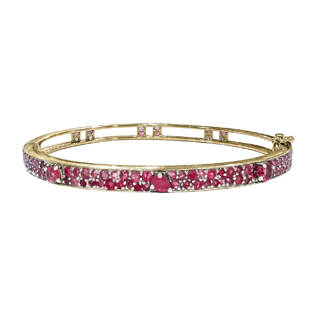 Petite Stardust Bangle Yellow Gold