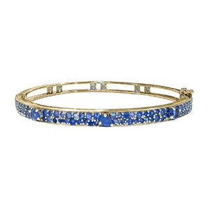 Petite Stardust Bangle Blue Sapphire