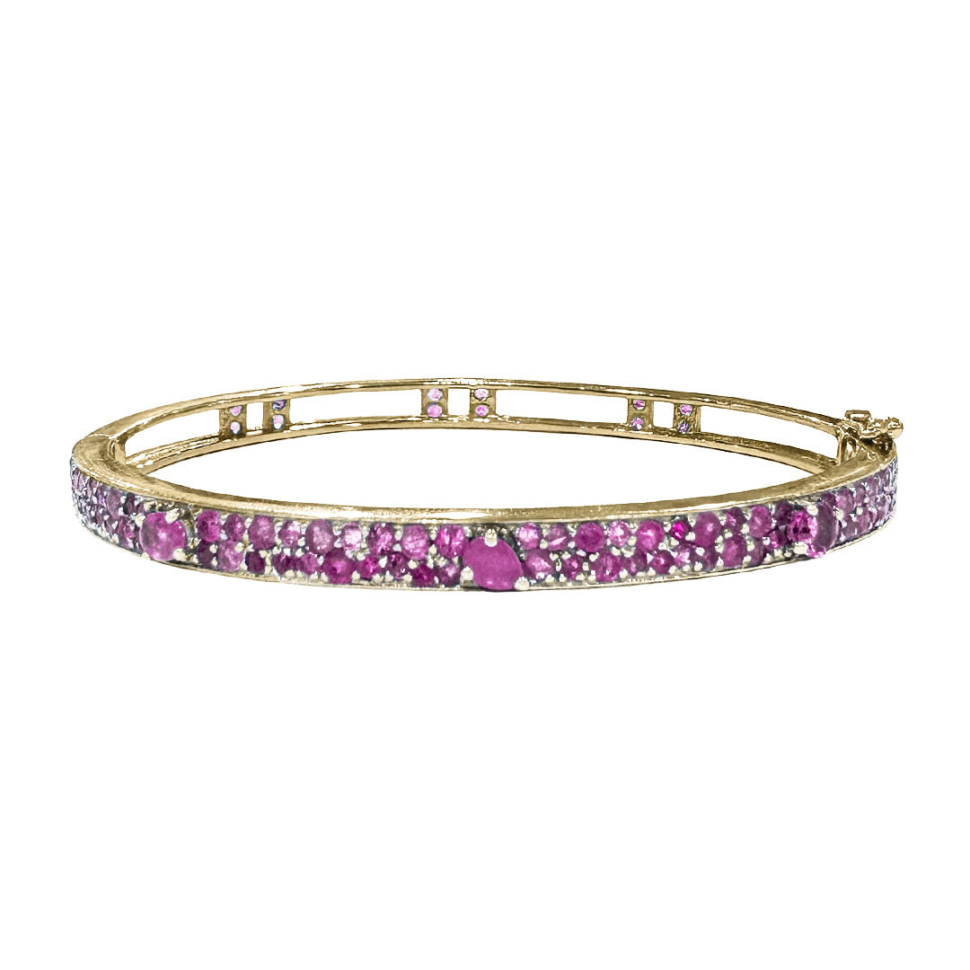 Petite Stardust Bangle Yellow Gold