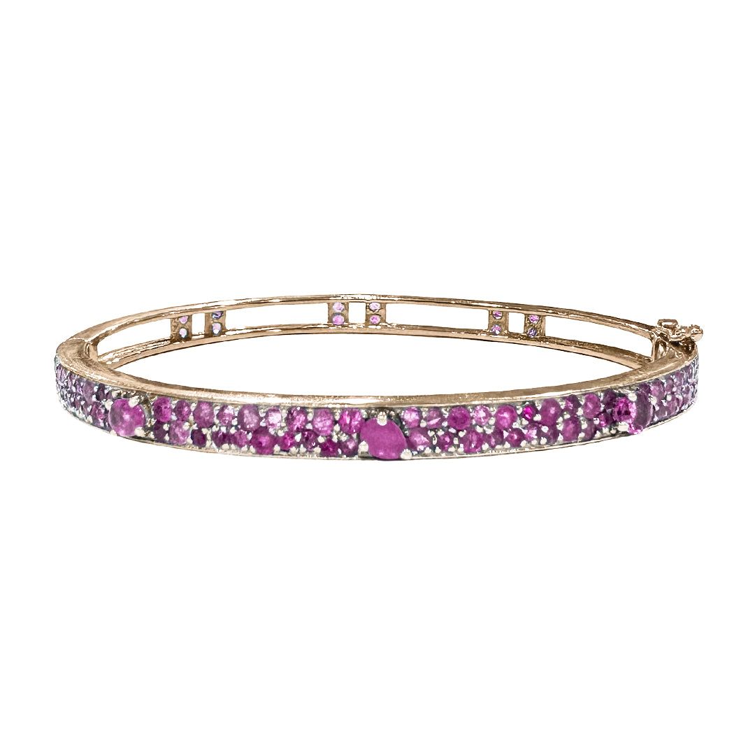 Petite Stardust Bangle Rose Gold