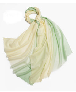 Michelle Scarf Green and Gold