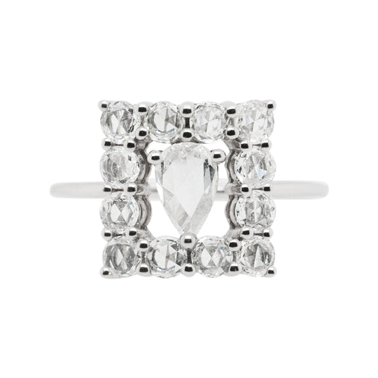 Asher Studs Yellow Gold Rose Cut Diamond – Meredith Marks