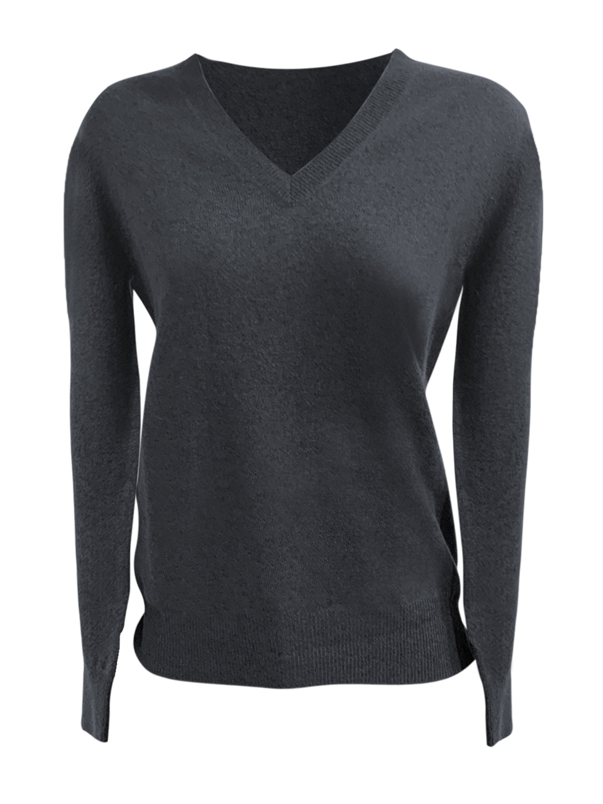 V-neck Cashmere Sweater Black