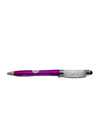 Meredith Marks Logo Pen with Stylus